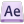 Adobe After Effects CS6 Icon 24x24 png
